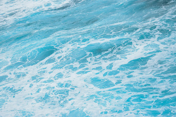 Marble water background, sea wave texture