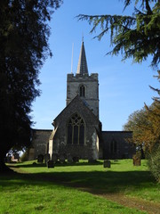 Fototapeta na wymiar St Marys Chrurch in Chesham, Buckinghamshire, England