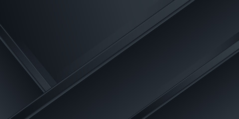 Black stripe line abstract background for presentation design.