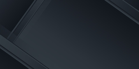  Dark black neutral abstract background for presentation design