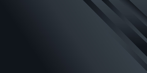  Dark black neutral abstract background for presentation design