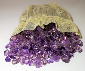 Amethyst Druse Geode, Trommelsteine, Kugel