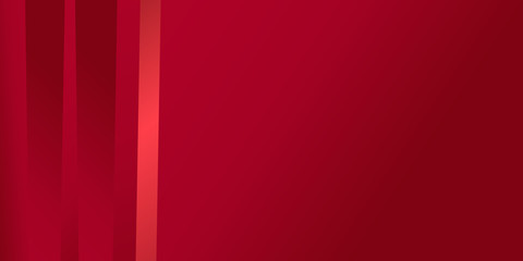 Obraz premium Abstract modern background gradient color. Red maroon and white gradient with stylish line and square decoration suit for presentation design.