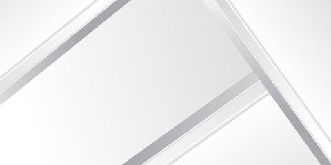  Grey white abstract background geometry shine and layer element vector for presentation design. Suit for business, corporate, institution, party, festive, seminar, and talks.