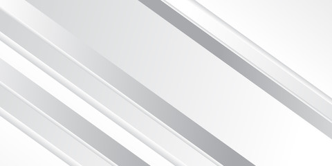  Grey white abstract background geometry shine and layer element vector for presentation design. Suit for business, corporate, institution, party, festive, seminar, and talks.