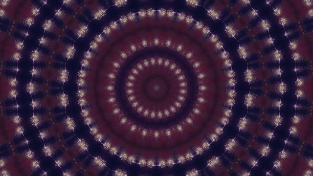 Pulsating and flashing kaleidoscopic effect with hypnotising visuals.