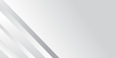  Grey white abstract background geometry shine and layer element vector for presentation design. Suit for business, corporate, institution, party, festive, seminar, and talks.