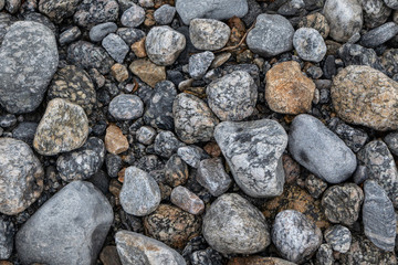 Granite rocks stones close-up texture background