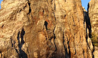Rock mountain photo detail