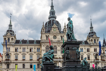 Fototapeta na wymiar Town Hall of Graz