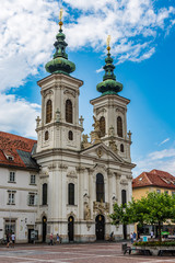 Fototapeta na wymiar Church in Graz