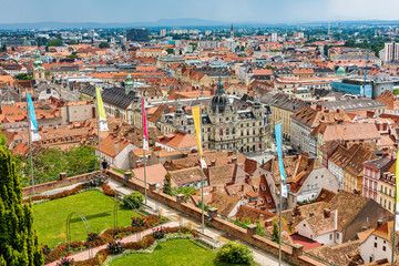 Obraz premium The old town of Graz