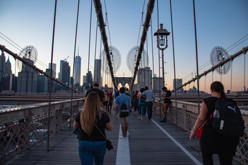 Naklejka premium Brooklyn bridge
