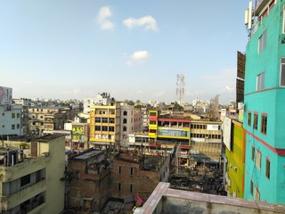 view of the city of Rajshahi Bangladesh 