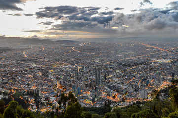 Fototapeta na wymiar Bogota, Colombia cityscape
