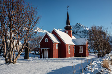 Flakstad Kirke Lofoten