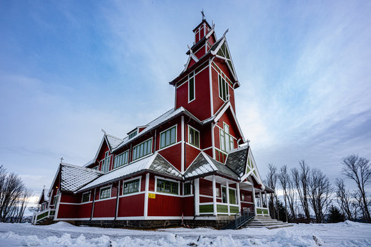 Bursknes Kirke, Gravdal, Lofoten