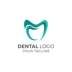 Dental Clinic Logo Tooth abstract design vector template