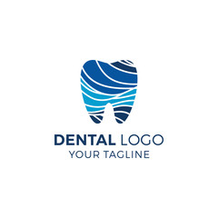 Dental Clinic Logo Tooth abstract design vector template