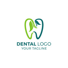 Dental Clinic Logo Tooth abstract design vector template
