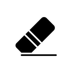 Eraser icon, Eraser icon vector, in trendy flat style isolated on white background