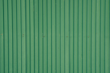 Naklejka premium Green galvanized sheet background.