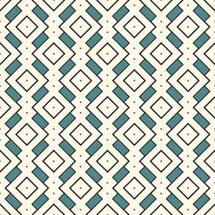 Ethnic, tribal seamless surface pattern. Repeated diamonds and rhombuses motif. Folk background. Folkloric wallpaper. Geometric ornament. Geo digital paper, textile print. Vector art