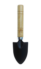 Garden shovel isolated on white background