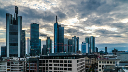 Fototapeta na wymiar Cityscape Frankfurt