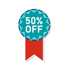 Vector collection of sale tags with text. Labels or Ribbons for banners and posters design