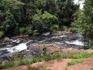 The headwaters of Zillie Falls in Tropical Far North Queensland, Australia