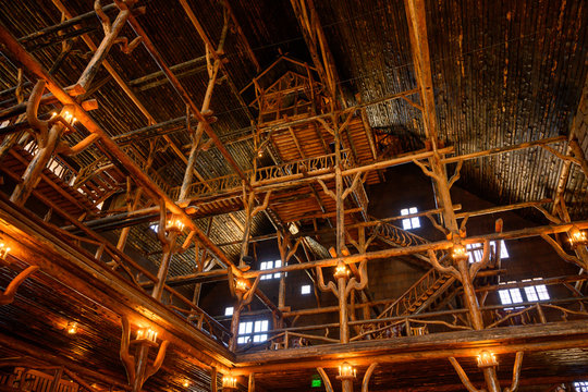 Architecture Of Old Faithful Inn