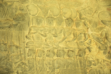 캄보디아 앙코르왓트 부조