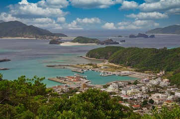 Zamami island View from Look out point