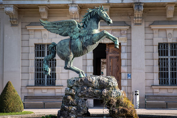 Skulptur Pegasus im Mirabellgarten | Salzburg