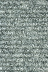rolled industrial light gray weather mat carpet texture background overlay