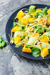 Mix fruit and vegetable salad