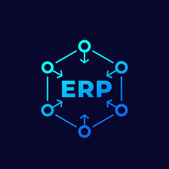 erp software icon for web