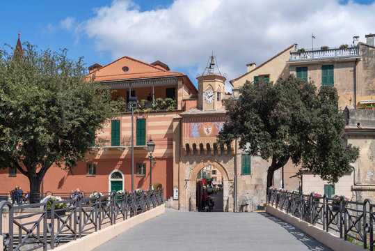 Finalborgo medieval village, Liguria region, Italy