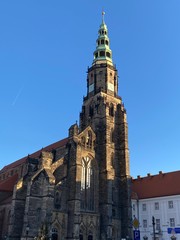 Świdnica, Katedra, widok, kościół, świątynia