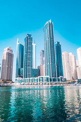 Fototapeta na wymiar Dubai downtown skyline
