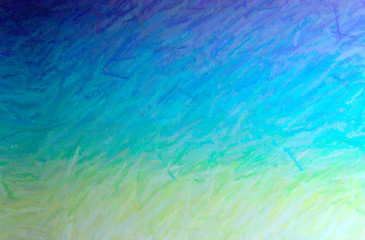 Fototapeta na wymiar Abstract illustration of blue, green, yellow Long brush Strokes Pastel background