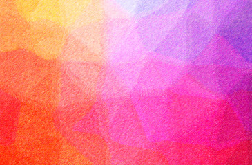 Abstract illustration of pink, yellow Color Pencil High Coverage background