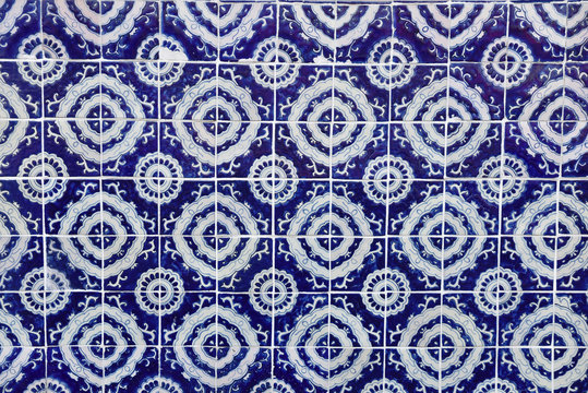 Azuleros color&eacute;s au Mexique