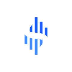 letter logo design template vector
