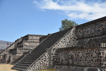 Obraz premium Site archéologique de Teotihuacan, Mexique