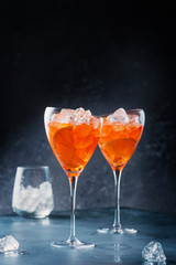Italian aperitif Aperol Spriz