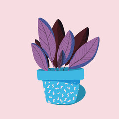 Colorful abstract floral pattern. Seamless vector background.