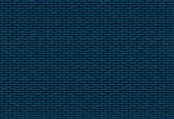 Blue  brick wall texture - 325047125