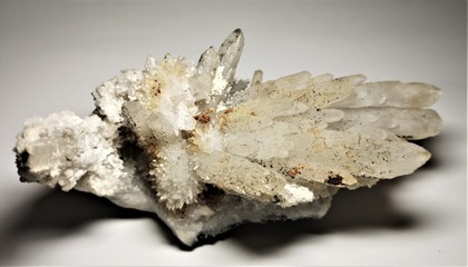 Bergkristall, Bergeis, Strahl, Wassertropfenquarz
